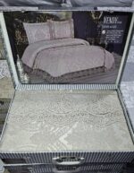 Покривало жакардове з наволочками KC Home Alara Vendy 260x260 см Tas - Зображення 12