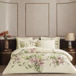 Постільна білизна Valeron Digital Satin Fiorella Bordo Євро купити.