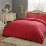 Постільна білизна TAC Basic Saten Red Євро купити в Україні.