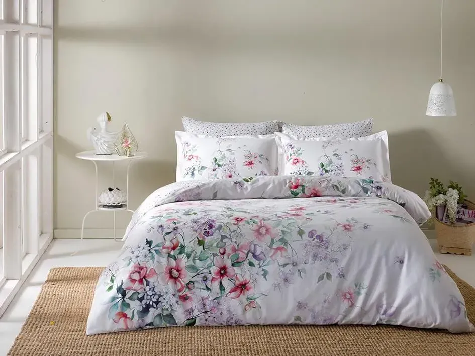 Постільна білизна TAC DIGITAL Saten Messe Lilac Євро Постільна білизна TAC DIGITAL Saten Messe Lilac Євро купити в Україні.