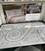 Покривало з наволочками MyBed Color Series Pera 240x260 см Gri - Зображення 2