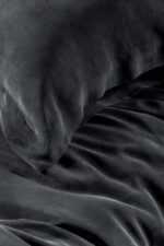 Постільна білизна Issimo Home Vegan Silk Jade Blacky Євро - Зображення 2