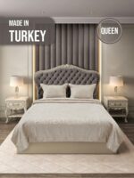 Покривало жакардове з наволочками KC Home Alara Venus 240x260 см Tas