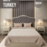 Покривало жакардове з наволочками KC Home Alara Venus 240x260 см Capucino