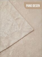 Покривало жакардове з наволочками KC Home Alara Venus 240x260 см Capucino - Зображення 4