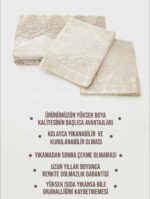 Покривало жакардове з наволочками KC Home Alara Aden 260x260 см Tas — изображение 6