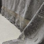 Покривало жакардове з наволочками KC Home Alara Vendy 260x260 см Gri - Зображення 10