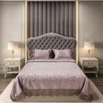 Покривало жакардове з наволочками KC Home Alara Vendy 260x260 см Pudra