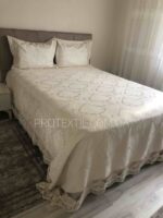 Покривало жакардове з наволочками KC Home Alara Vendy 260x260 см Tas - Зображення 2