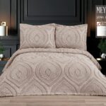 Покривало жакардове з наволочками KC Home Meyra 260x260 см Tas