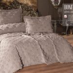 Покривало жакардове з наволочками KC Home Bonita 260x260 см Tas