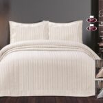 Жакардове покривало з наволочками Maison Royale Farah 240x260 см кремове