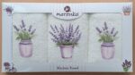 Набір махрових рушників для кухні Merzuka Lavender 30x50 см 3шт купити.