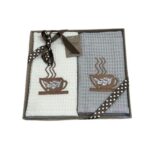 Вафельні кухонні рушники Lorenzella Coffee 40x60 см 2шт купити.