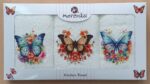 Набір махрових рушників для кухні Merzuka Butterflies 30x50 см 3шт — изображение 3
