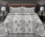 Покривало з наволочками MyBed Deluxe Series Eda 240x260 см Gri