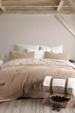Купити Комплект теплої постільної білизни євро SHERWOOD Wooden Istanbul Cappuccino