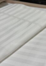 Постільна білизна страйп сатин Maison D'or New Rails White євро — изображение 3