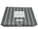 Комплект постільної білизни сатин Maison D'or Antik Nil Linens Grey євро — изображение 5
