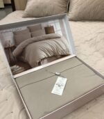 Постільна білизна з ранфорсу Maison D'or Richmond Beige євро — изображение 2