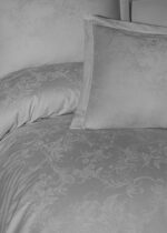 Комплект постільної білизни Saheser Delux Jacquard 300 TC Celesta Gri Євро — изображение 2