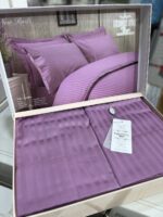 Сімейний комплект постільної білизни Maison D'or New Rails Lilac - Зображення 4