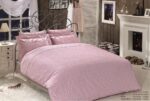 Комплект постільної білизни сатин люкс Maison D'or Rose Marine Pink Полуторний — изображение 2