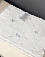 Комплект постільної білизни люкс сатин Maison D'or Juanna Ecru-Lilac Євро — изображение 4