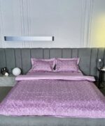 Комплект постільної білизни сатин люкс Maison D'or Rose Marine Lilac Полуторний — изображение 3