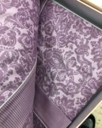 Комплект постільної білизни сатин люкс Maison D'or Rose Marine Lilac Полуторний — изображение 7