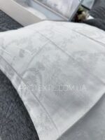 Постільна білизна сатин-жакард Maison D'or Mirabella Dantela White Євро - Зображення 6