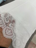Постільна білизна сатин-жакард Maison D'or Mirabella Dantela Cream Євро — изображение 5