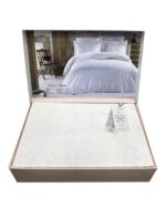Постільна білизна сатин-жакард Maison D'or Mirabella White Сімейна Купити