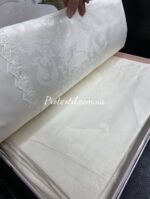 Комплект постільної білизни сатин бамбук Maison D'or Adrienne Cream Євро - Зображення 9