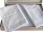 Комплект постільної білизни сатин бамбук Maison D'or Fous Linens White євро - Зображення 3