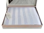 Комплект постільної білизни сатин бамбук Maison D'or Fous Linens White євро - Зображення 4