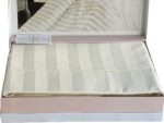 Комплект постільної білизни сатин бамбук Maison D'or Fous Linens Ecru євро - Зображення 3