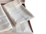 Комплект постільної білизни сатин бамбук Maison D'or Fous Linens Stone євро — изображение 6