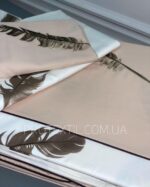 Комплект постільної білизни сатин Maison D'or Plumes Beige Полуторний - Зображення 5