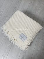 Вафельне плед покривало Maison D'or Emeline Cream 180x240 см - Зображення 2