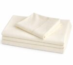Літній комплект постільної білизни з покривалом Maison D`or Prestine Cream 240x260 см - Зображення 4