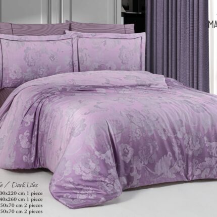 Комплект постільної білизни Maison D'or Ambre Dark Lilac тенсел