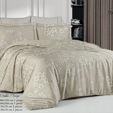Комплект постільної білизни Maison D'or Marguerites Beige тенсел
