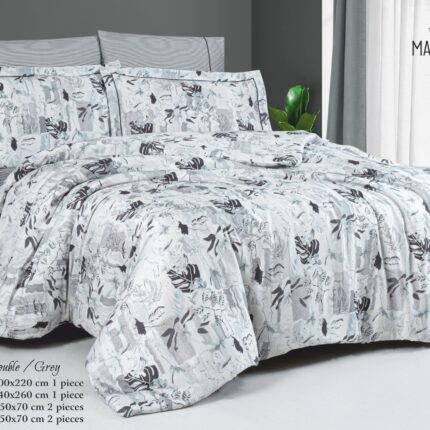 Комплект постільної білизни Maison D'or Breeze Grey тенсел