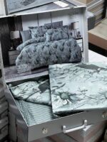 Комплект постільної білизни Maison D'or Napoli Green тенсел, євро — изображение 4