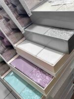 Комплект постільної білизни сатин люкс Maison D'or Rose Marine Grey Полуторний — изображение 7