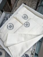 Набір вафельно-махрових рушників Maison D'or Bonni Cream, 3 шт - Зображення 3