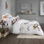 Комплект постільної білизни сатин Maison D'or Alita Beige Євро купити