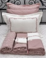 Постільна білизна з пледом піке Istanbul Dafne 200x220 см Gul Kurusu — изображение 2
