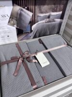 Вафельне покривало з наволочками Istanbul Vanessa 240x260 см Gri - Зображення 2